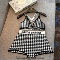 Popular Style Dior Houndstooth Swimwear 030768 2023