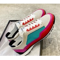 Stylish Chanel Fabric, Suede & Calfskin Sneakers G40012 Multicolor 030255