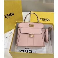 Promotional Fendi Baguette Large Bag in FF Shearling 0191L Brown/Black 2022