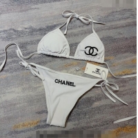 Discount Fashion Chanel CC Swimwear 030708 White 2023