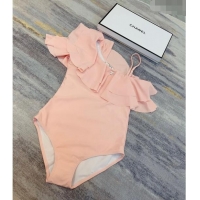 Buy New Cheap Chanel One Piece Swimwear 030710 Pink 2023