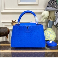 Promotional Louis Vuitton CAPUCINES BB M59872 blue