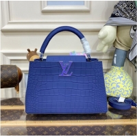 Promotional Cheap Louis Vuitton CAPUCINES N93165 blue