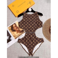 Affordable Price Louis Vuitton Zip Swimwear LV0307 Brown 2023