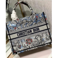 Buy Fashionable MEDIUM DIOR BOOK TOTE Embroidery M1296Z-32