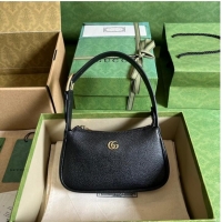 Unique Discount Gucci Aphrodite shoulder bag with Double G 739076 black