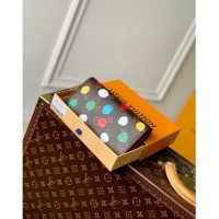 Promotional Louis Vuitton LVxYK Sarah Wallet in Monogram Canvas with 3D Painted Dots Print M81980 2023