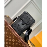 Top Quality Louis Vuitton Vertical Trunk Wearable Wallet in Monogram Leather M82070 Black 2023