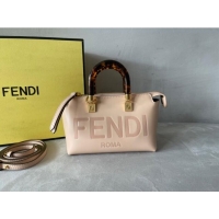 Promotional Fendi By The Way Leather Mini Boston Bag FD1645 Pink 2023