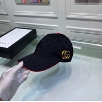 Good Looking Gucci GG Baseball Hat G31735 Black 2023