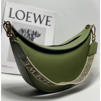 Reasonable Price Loewe Original Shoulder Handbag LE30210 Green