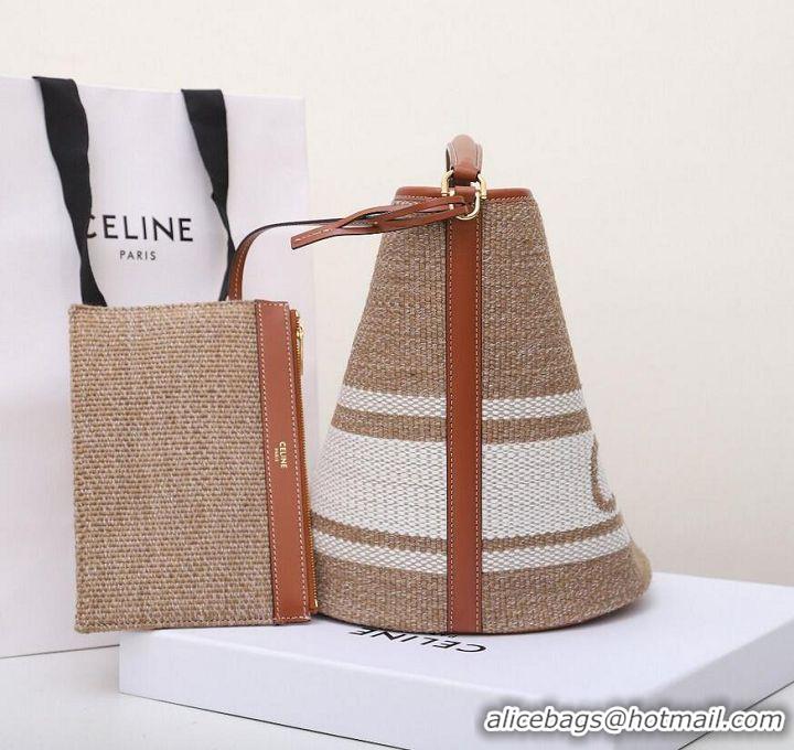 Fashion CELINE Shopping Bag C20365 Khaki