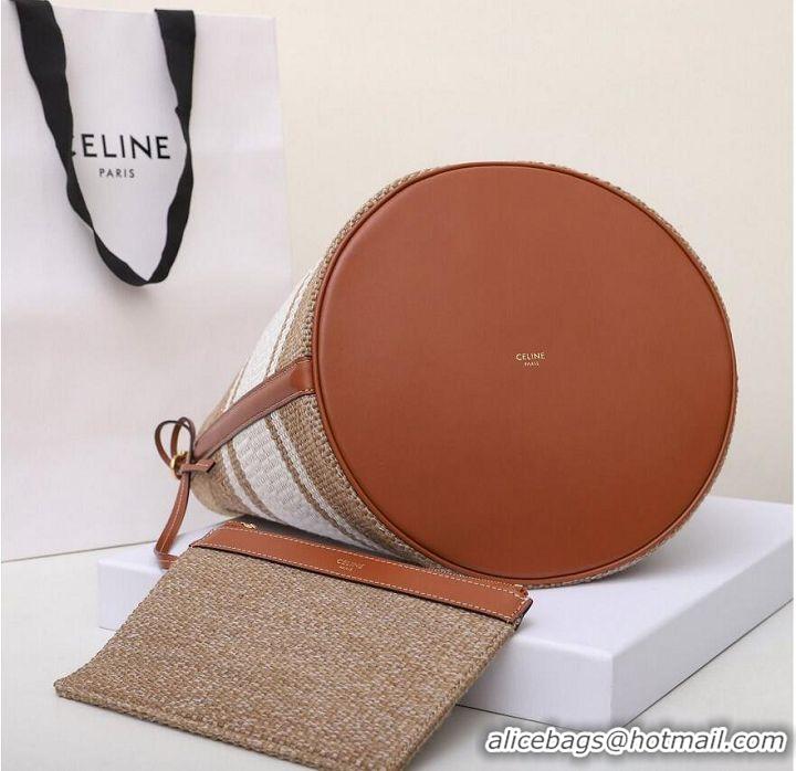 Fashion CELINE Shopping Bag C20365 Khaki