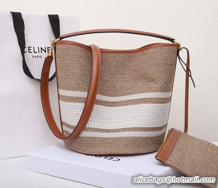 Fashion CELINE Shopping Bag C20365 Khaki