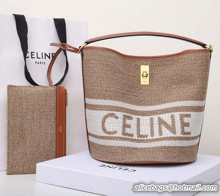 Fashion CELINE Shopping Bag C20365 Khaki