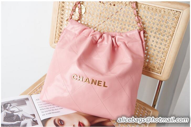 Reasonable Price CHANEL 22 SMALL HANDBAG AS3260 pink