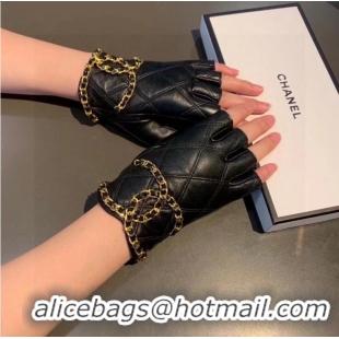 Shop Discount Chanel CC Trend Half-finger Gloves Womens Gloves C111898