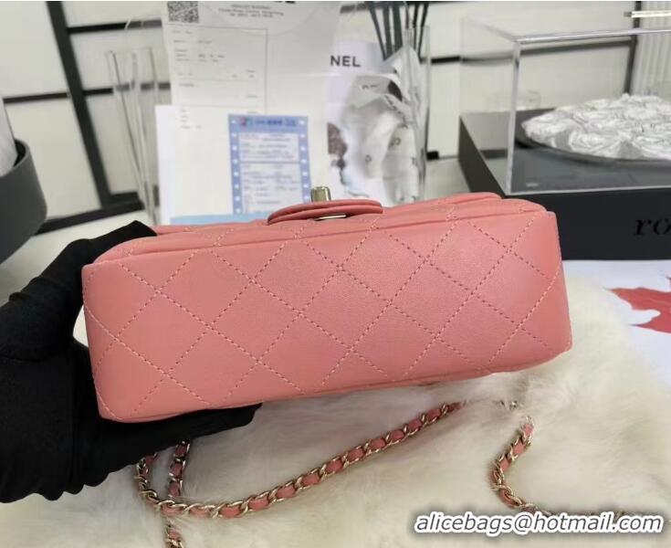 Top Quality CHANEL mini flap bag with top handle AS2431