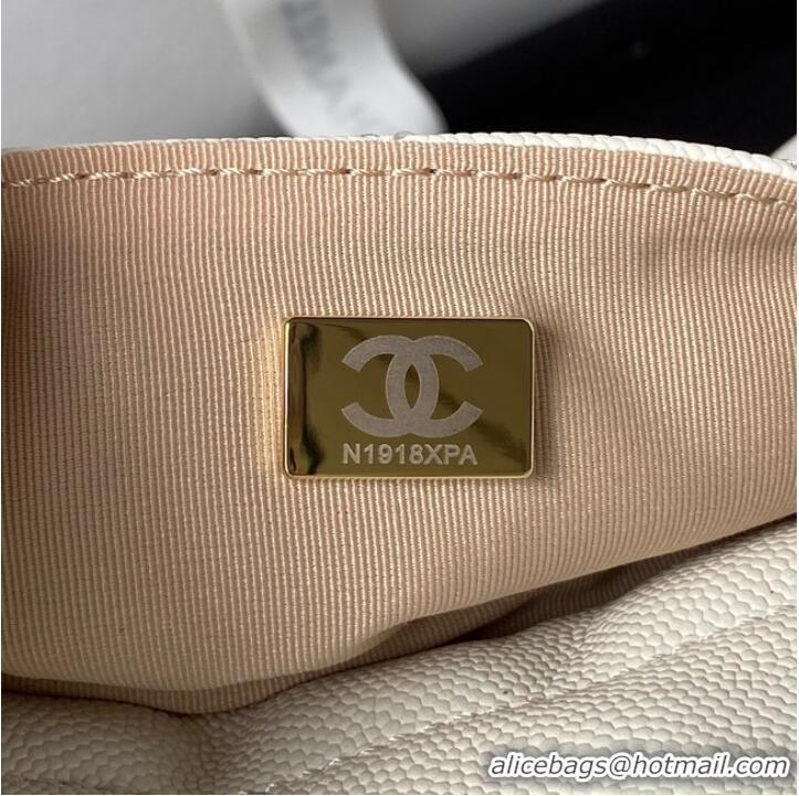 Hot Sell Cheap Chanel SMALL HOBO BAG AS3710 White