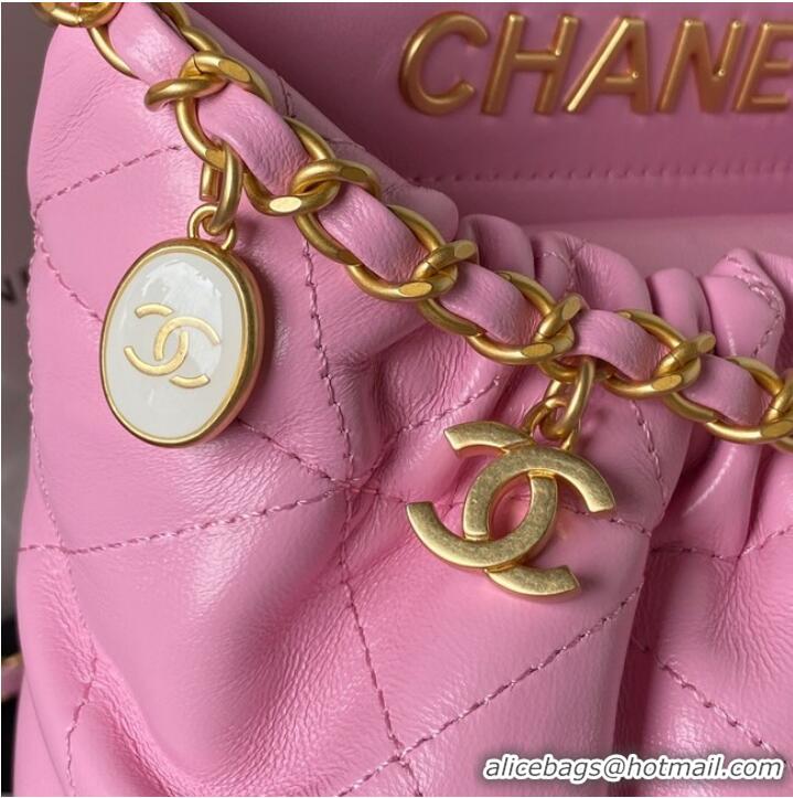 Discount Chanel SMALL BUCKET BAG AS3793 PINK