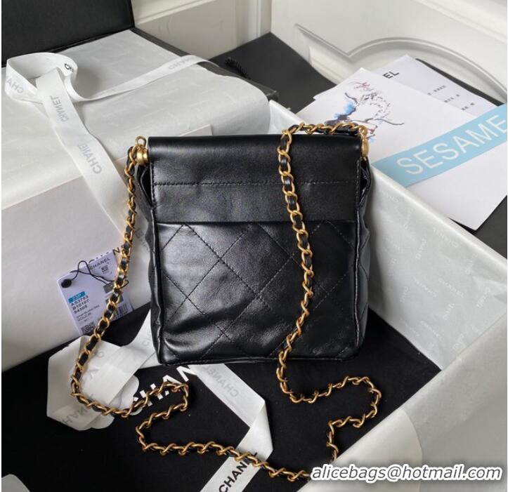 Good Looking Chanel SMALL BUCKET BAG AS3793 BLACK