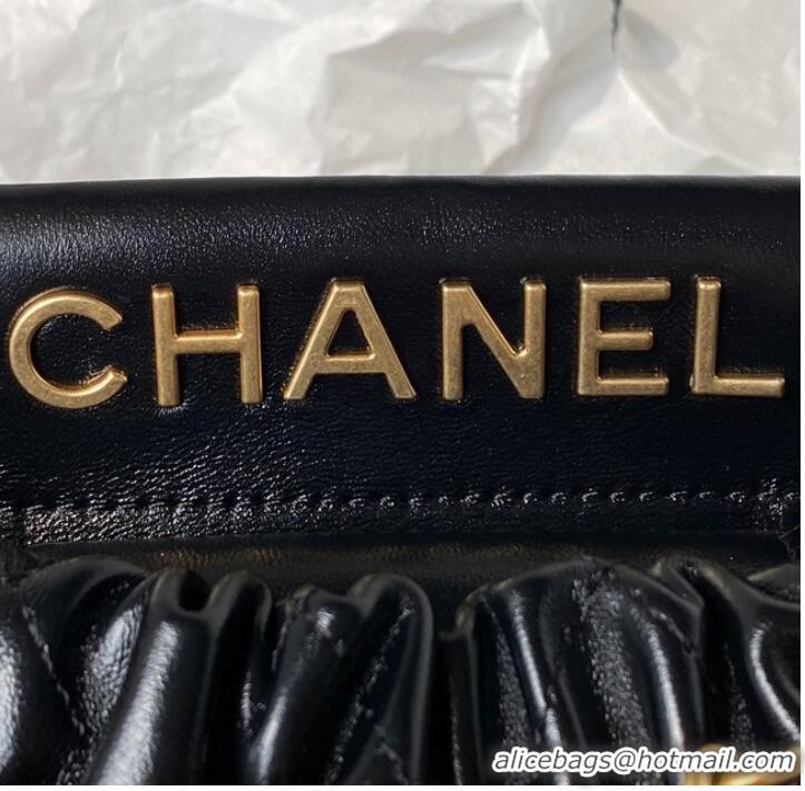 Good Looking Chanel SMALL BUCKET BAG AS3793 BLACK