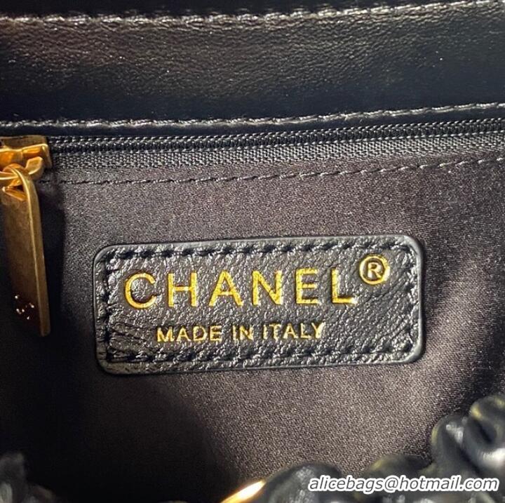 Good Looking Chanel SMALL BUCKET BAG AS3793 BLACK