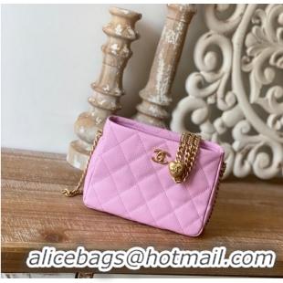 Top Quality Discount Chanel Shoulder Bag AS3830 pink