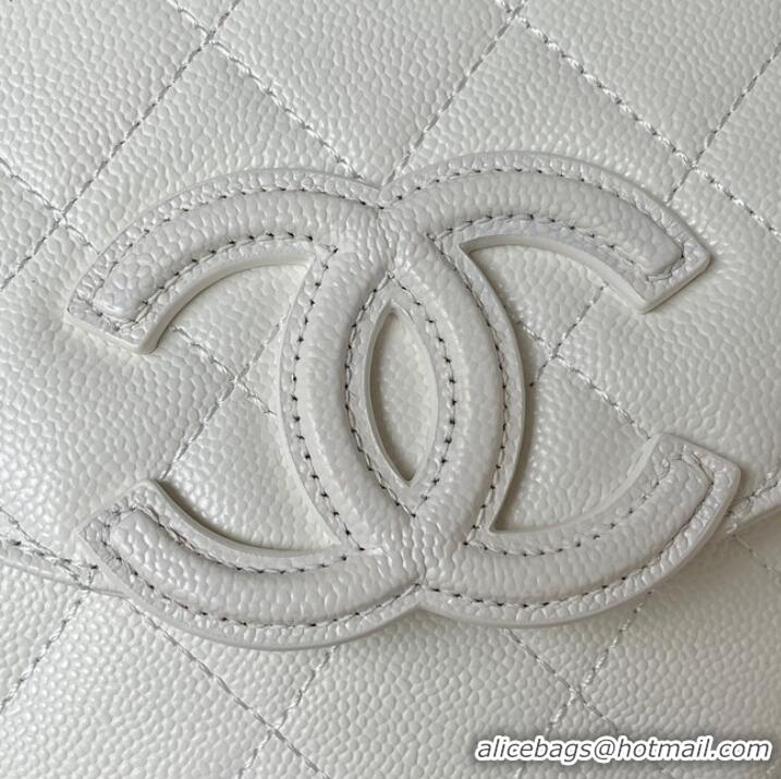 Top Quality Chanel Shoulder Bag AS3867 white