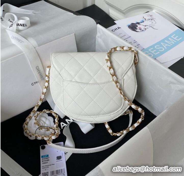 Top Quality Chanel Shoulder Bag AS3867 white