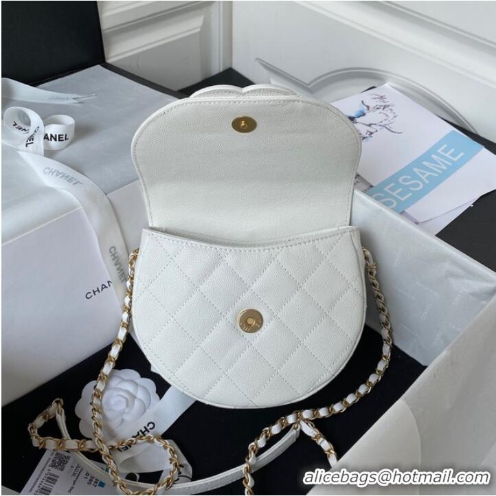 Top Quality Chanel Shoulder Bag AS3867 white