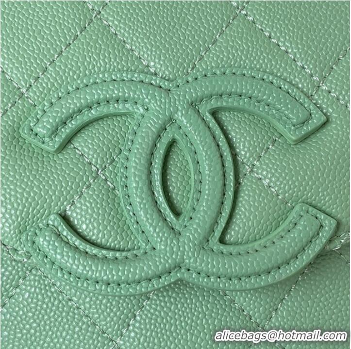 Low Price Chanel Shoulder Bag AS3867 green