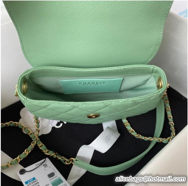 Low Price Chanel Shoulder Bag AS3867 green