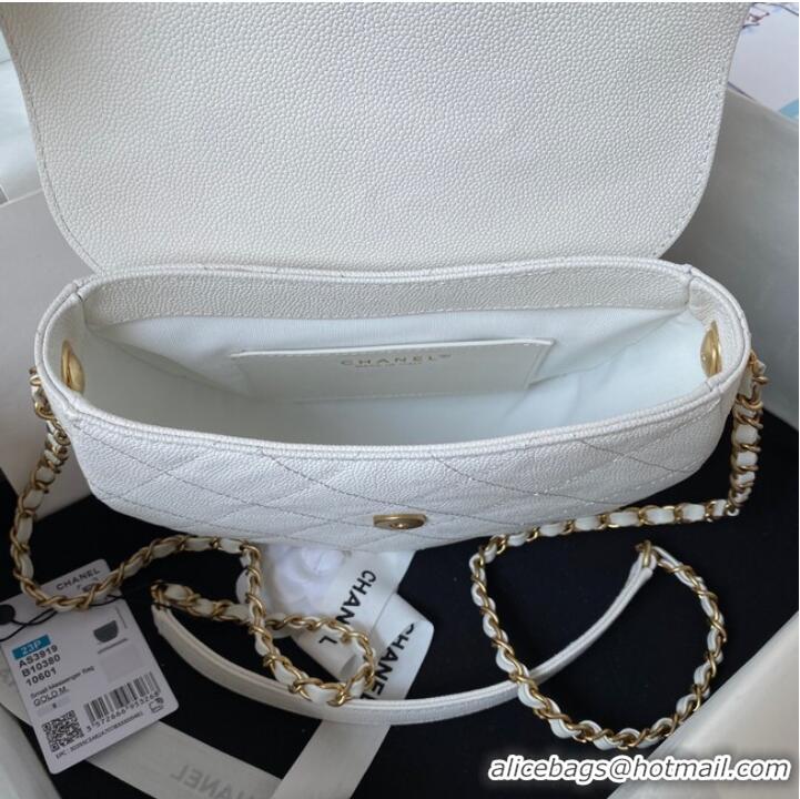 Reasonable Price Chanel Shoulder Bag AS3919 white