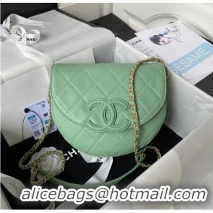 Well Crafted Chanel Shoulder Bag AS3919 green