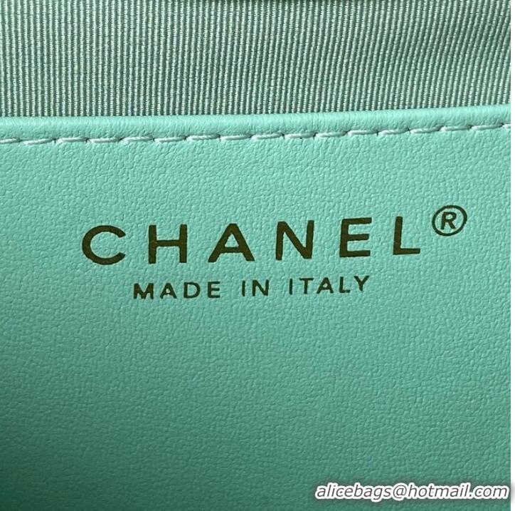 Well Crafted Chanel Shoulder Bag AS3919 green