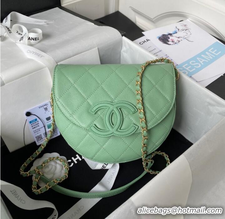 Well Crafted Chanel Shoulder Bag AS3919 green