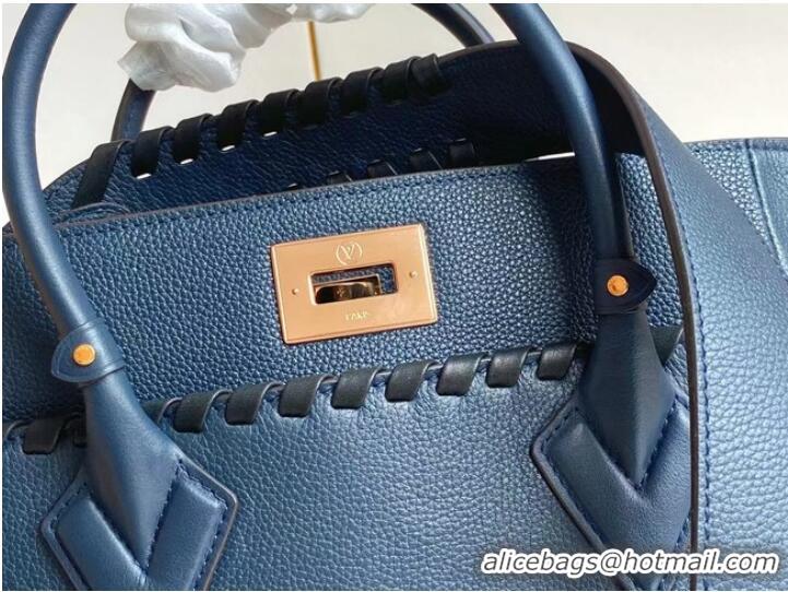 Top Grade Louis Vuitton Monogram Empreinte On My Side MM M21569 Navy Blue