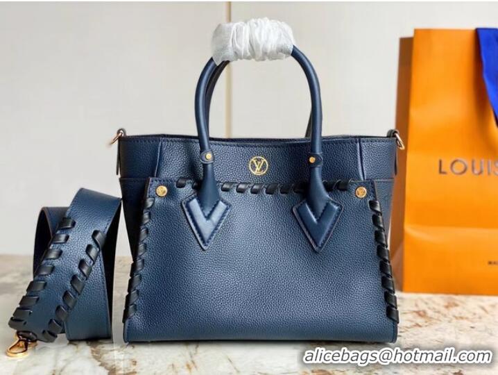 Famous Brand Louis Vuitton On My Side PM M21585 Navy Blue