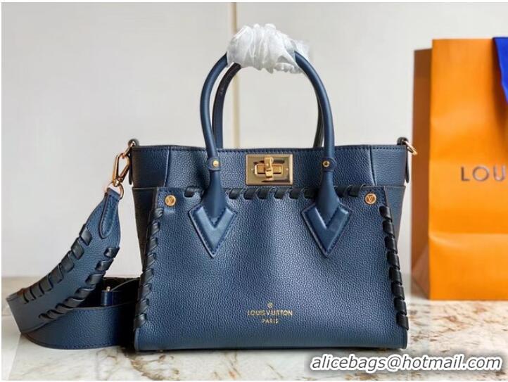 Famous Brand Louis Vuitton On My Side PM M21585 Navy Blue