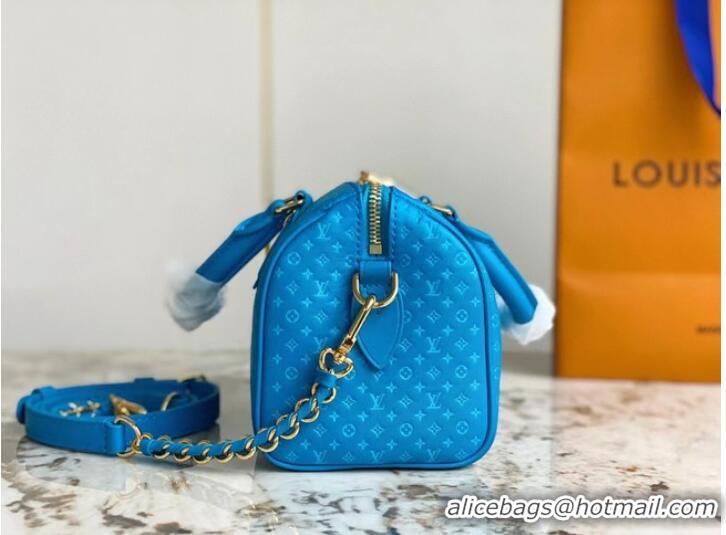 New Fashion Louis Vuitton Speedy Bandouliere 20 M22595 Blue