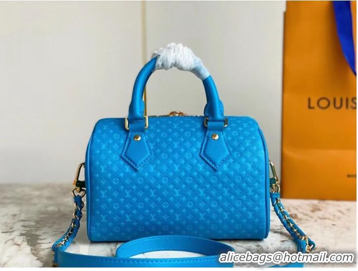 New Fashion Louis Vuitton Speedy Bandouliere 20 M22595 Blue