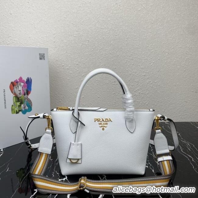 Buy Discount Prada Calf leather bag 1BA111 apricot