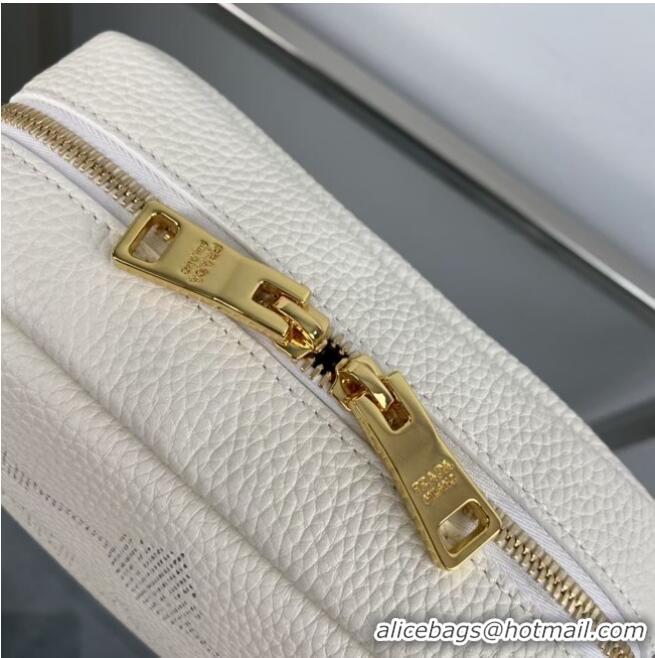 Top Quality Promotional Prada Medium leather bag 1BH187 white