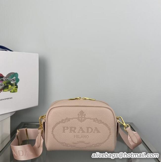 Most Popular Prada Medium leather bag 1BH187 light pink