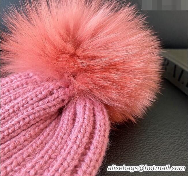 Top Quality Moncker Knit Hat 120831 Pink 2022