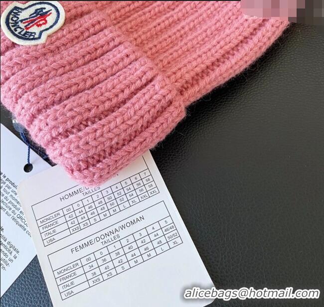 Top Quality Moncker Knit Hat 120831 Pink 2022