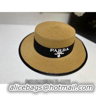 Super Quality Prada Straw Hat 021606 Khaki 2023