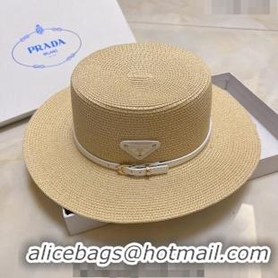 Good Product Prada Straw Hat P021657 Beige 2023