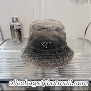 Well Crafted Prada Denim Bucket Hat 030796-3 2023